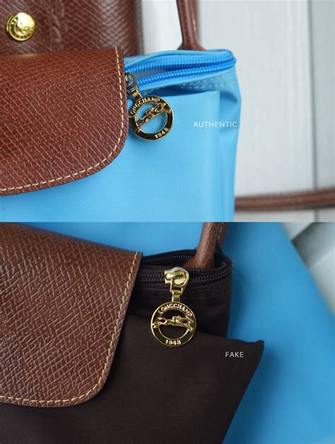 original vs fake longchamp|authentic longchamp bag.